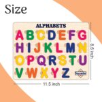 TreasureBox Wooden Puzzle Educational Board Learning Toy Tray for Kids, Size 22x30 cm (AL-HS) - Image 3