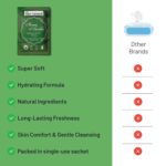Aloe Vera Refreshing Wet Wipes for Face & Hand – Individually Wrapped | Soft Facial Wipes | Wet Wipe for Face Cleaning & Daily Use | Wet Wipes Single Sachets (50 Count) - Image 4