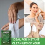 Aloe Vera Refreshing Wet Wipes for Face & Hand – Individually Wrapped | Soft Facial Wipes | Wet Wipe for Face Cleaning & Daily Use | Wet Wipes Single Sachets (50 Count) - Image 5