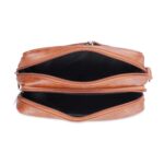 NFI essentials Mens Multipurpose Leather Travel Pouch Wrist Hand bag for Cash Money Carrying Purpose - Image 9