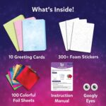 Skillmatics Foil Fun - Card Making Set, No Mess Art for Kids, Craft Kits & Supplies, DIY Creative Activity, Gifts for Girls & Boys Ages 4, 5, 6, 7, 8, 9 - Image 4