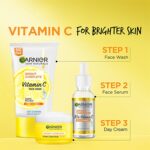 Garnier Skin Naturals, Day Cream, Brightening & Protects Skin from Sun, Bright Complete Vitamin C Serum Cream, 45 g - Image 5