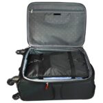 Hanging Packing Cubes Portable Travel Closet Collapsible Compression Clothes Organizer with Built in Shelves for Carry-on Luggage Suitcase Wardrobe X-Large_17.1 * 11.8 * 24.4 in, Black - Image 6