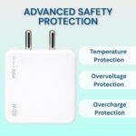 Umake 80W Fast Charger Adapter, BIS Certified Super Fast Charging Wall Charger with Smart Protection, Compatible with Oppo, Realme, OnePlus & Type-C Smartphones, Tablets (BIS Certified) - Image 7