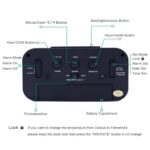 Digital Alarm Clock with Night Vision LED Display | Automatic Sensor Brightness | Loud Alarm for Heavy Sleepers | Date & Temperature | Bedside Table Clock for Bedroom, Study, Home & Office - Image 6