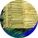 BHUMI Handmade Korai Grass Aasan/100% Natural Grass Puja Mat/Traditional Prayer Mat (Pack Of 2) (Square) - Image 5