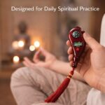 Digital Finger Tally Counter – Electronic Jaap Mala & Tasbeeh Counter for Mantra Chanting – Handheld Stitch & Clicker Counter for Yoga, Meditation – Portable & Adjustable (Multicolor) - Image 6