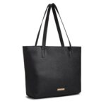Caprese Tarry 15.6 Inch Laptop Compatible Large Tote Bag for Women | Stylish, Durable, and Spacious with Multiple Compartments, Back Zipper Pocket for Work, Travel, and Everyday Use - Image 9