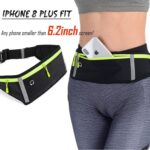 Running Mobile Holder for Men, Waist Bag for Men with 3 Zipper Pockets, Adjustable Running Belt, Water-Resistant Phone Holder for Gym, Jogging, Walking - Image 8