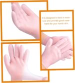 Moisturizing Gloves for Repairing Dry Cracked, Moisturizing Gloves Overnight, Silicone Skin Care Socks Gloves, Gel Spa Hydrating Gloves, Sleeping Spa Silicone Gloves Hand Moisturizer Care.(Pack of 1) - Image 5