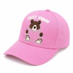 Little Bear Kids Baseball Cap | Adjustable Cartoon Bear Sun Protection Hat| for Boys & Girls | Summer Outdoor Play Toddler Youth Headwear 4 to 10 years-1pcs - Image 3