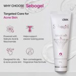 Sebogel Salicylic Acid & Nicotinamide Gel for Pimples & Oily Skin – Spot Treatment, 30g Pack of 1 - Image 3