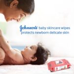 Johnson's Baby Wet Wipes | 144 Wipes | Alcohol & Soap Free | Prevents Rashes & Redness | with 3X Moisturising Lotion | As Mild as Pure Water | Enriched with Glycerin | - Image 4