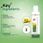 Sunny Herbals Arnica Shampoo | Reduces Hair Fall | Strengthens Hair from Roots | Soothes Itchy Scalp | Controls Dandruff | Adds Natural Shine | Made with Arnica & Catharis | For All Hair Types, 1 L - Image 4