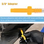 Lower Unit Gear Lube Pump for Standard Quart Bottles Fits All Mercury and Mariner Outboards - Image 4