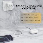 Umake 65W Fast Charger Adapter USB C + USB A Dual Port Super Fast Charging Compatible with Samsung Galaxy S24 Ultra, S23, iPhone 15 Series, OnePlus, mi | 3 Months Warranty - Image 6