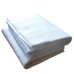 NFD's A Console An Accomplish NFDs Premium White Cotton Ihram for Hajj and Umrah Set Of 2 Pieces Mini Diamond Pattern - Image 3