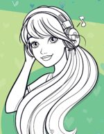 Barbie Colouring Book for Kids | Adorable Full-Page Drawings of Barbie, Family & Friends | Hours of Creative Fun to Improve Focus, Hand-Eye Coordination, and Artistic Expression for Children - Image 7