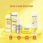 Garnier Super UV Invisible Serum Sunscreen SPF 50 PA++++ UVA/B for Broad Spectrum | Lightweight with Vitamin C | No White Cast | For All Skin Types (Oily, Dry, Acne-prone) | For Men & Women 30ml - Image 5