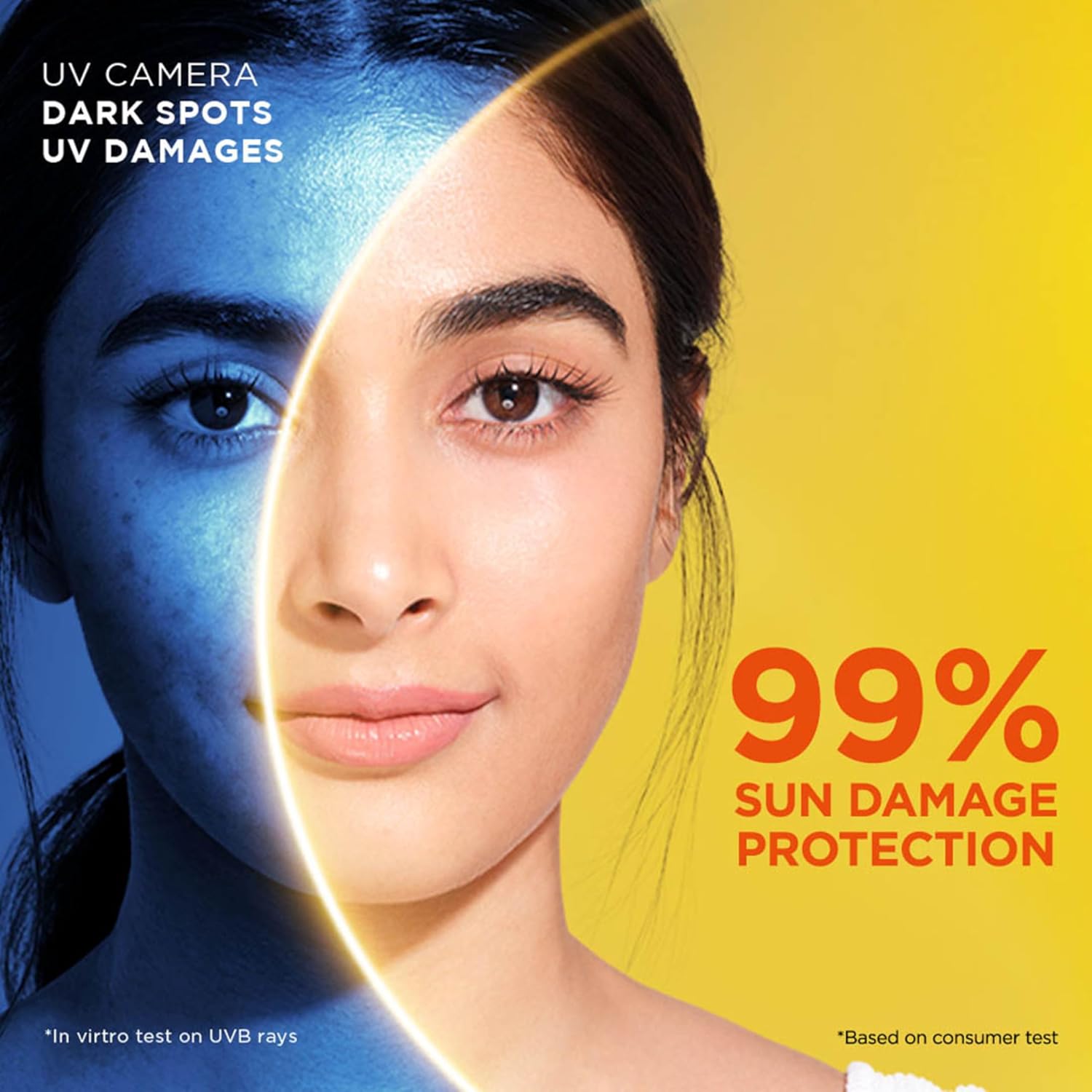 Garnier Super UV Invisible Serum Sunscreen SPF 50 PA++++ UVA/B for Broad Spectrum | Lightweight with Vitamin C | No White Cast | For All Skin Types (Oily, Dry, Acne-prone) | For Men & Women 30ml - Image 7