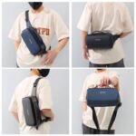 ALMURAT Stylish Crossbody Waist Bag with Waterproof Lightweight Shoulder Chest Bag for Travel Walking Running Hiking Cycling,Easy Carry Any Phone,Wallet - Image 4