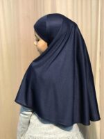 NAZNEEN Girls' Solid Plain Ready to Wear Prayer Hijab | Comfortable Islamic Headscarf for Children | Full Coverage -Daily Namaz Use | Ethnic and Fusion Wear for Kids - Image 8