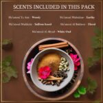 Maamoul Bakhoor Variety Box by Dukhni | Discovery Kit, Gift Set, Ramadan Hamper & Eid Gift | Authentic Assorted Arabic Oud Incense |20 pcs Bakhoor, 4 Luxurious Long-Lasting scents - Image 5