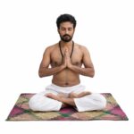 Asan Chatai Sital Pati Natural Palm Leaf Meditation Mat for Pooja/Puja & Yoga | Traditional Cooling Prayer & Yoga Mat for Home, Temple & Wellness - Image 5