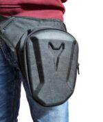 UniGear Hard Shell Unisex Waist Bag, Thigh Bag, Multipurpose Utility Waist Pouch, Cross Body, Strap to Leg Or Hip for Motorcycling, Outdoor, Hiking, for Adventure & Travel (Small, Dark Grey) - Image 7