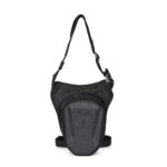UniGear Hard Shell Unisex Waist Bag, Thigh Bag, Multipurpose Utility Waist Pouch, Cross Body, Strap to Leg Or Hip for Motorcycling, Outdoor, Hiking, for Adventure & Travel (Small, Dark Grey) - Image 8