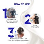 Bblunt Intense Moisture Shampoo with Jojoba and Vitamin E for Dry & Frizzy Hair | Moisturizes & Hydrates | Adds Shine | For Men & Women | 650 ml - Image 5