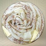 Scarf Woman Pleated Cotton Scarves with Embroidery and Tassels | Hijab Scarf | Headscarf | Neck Scarf | Stoles | Wraps - Image 6