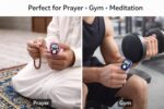 6 Pc Digital Finger Counter with LED Display | Tasbeeh Counter Ring for Prayer, Meditation & Sports | Hand Tally Clicker for Counting (Random Colors) - Image 4