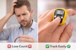 6 Pc Digital Finger Counter with LED Display | Tasbeeh Counter Ring for Prayer, Meditation & Sports | Hand Tally Clicker for Counting (Random Colors) - Image 6