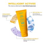 Conscious Chemist® Sunscreen SPF 50 PA++++ In-Vivo Tested | 50g | Sun Cream with Hyaluronic Acid, Ceramides, Milk Thistle Extract & Olive Squalane, Sunscreen for Oily Skin, Gel Sunscreen, All Skin Types - Sun Drink - Image 4