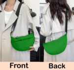 FunBlast Half Moon Bags for Women and Men, Slim & Stylish with Luxury Fabric & Zipper, Small Side Sling Bag & Waist Bag, Unisex Shoulder Crossbody Belt Bags for Ladies,Man,& Girls - Image 6