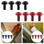 4X Bike Water Bottle Cage Bolt Aluminum Alloy Bike Screw Kettle Holder Screw Black| Sports Equipment | Outdoor Sports Gear | Exercise Gear - Image 3