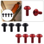 4X Bike Water Bottle Cage Bolt Aluminum Alloy Bike Screw Kettle Holder Screw Black| Sports Equipment | Outdoor Sports Gear | Exercise Gear - Image 4