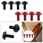 4X Bike Water Bottle Cage Bolt Aluminum Alloy Bike Screw Kettle Holder Screw Black| Sports Equipment | Outdoor Sports Gear | Exercise Gear - Image 5
