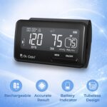 Dr. Odin OBP201BT Digital Blood Pressure Monitor with Smart App Connectivity, Tubeless Design, Large LCD Display, Accurate One-Touch Operation with Type-C Cable (Black) - Image 5