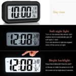 Digital Alarm Clock with Automatic Sensor, Date and Temperature Display, Compact Desk Table Clock for Students, Home, Office, Bedroom, Living Room,Home Decor, Corporate Use (Black Digital) - Image 5