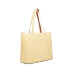 Caprese Jimny 14 Inch Laptop Compatible Large Tote Bag for Women | Stylish, Durable, and Spacious with Multiple Compartments, Back Zipper Pocket for Work, Travel, and Everyday Use - Image 10