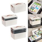 ARTISOUL® Portable Medical Box Elegant Emergency Storage Box for Car Family Use Travel 1 Layer | Health & Beauty | Health Care | First Aid | Kits & Bags - Image 5