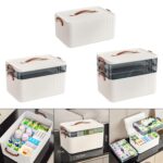 ARTISOUL® Portable Medical Box Elegant Emergency Storage Box for Car Family Use Travel 1 Layer | Health & Beauty | Health Care | First Aid | Kits & Bags - Image 6