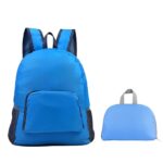 SYGA Outdoor Travel Foldable Waterproof Bag With Mini Bag Stay-Clean Backpack for Camping, Hiking, Travelling, Outdoor Activities (Blue) - Image 8