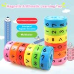 SPIRITUAL HOUSE Arithmetic Learning Magnetic Toy for Kids | Educational Toy for Kids with Numbers & Symbol | Multicolor Magnetic Blocks for Kids | Puzzle Games for Kids | Kids Game Set - Image 4