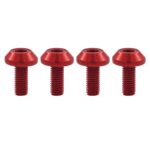 4X Bike Water Bottle Cage Bolt Aluminum Alloy Bike Screw Kettle Holder Screw red| Sports Equipment | Outdoor Sports Gear | Exercise Gear - Image 6