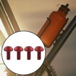 4X Bike Water Bottle Cage Bolt Aluminum Alloy Bike Screw Kettle Holder Screw red| Sports Equipment | Outdoor Sports Gear | Exercise Gear - Image 8