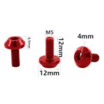 4X Bike Water Bottle Cage Bolt Aluminum Alloy Bike Screw Kettle Holder Screw red| Sports Equipment | Outdoor Sports Gear | Exercise Gear - Image 10