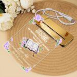 Islamic Acrylic LED Lamp Quran Memorization Gift | Night Light Decor | Muslim Hafiz Achievement Gift for Kids and Family | 6x8 inches - Image 6